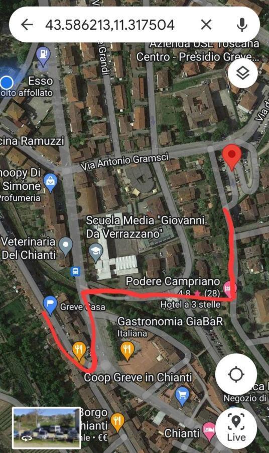 Le Petit Apartment Greve in Chianti Exterior photo